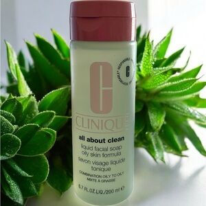 Clinique All About Clean Liquid Facial Soap - Oily Skin Formula, 6.7 fl. oz.